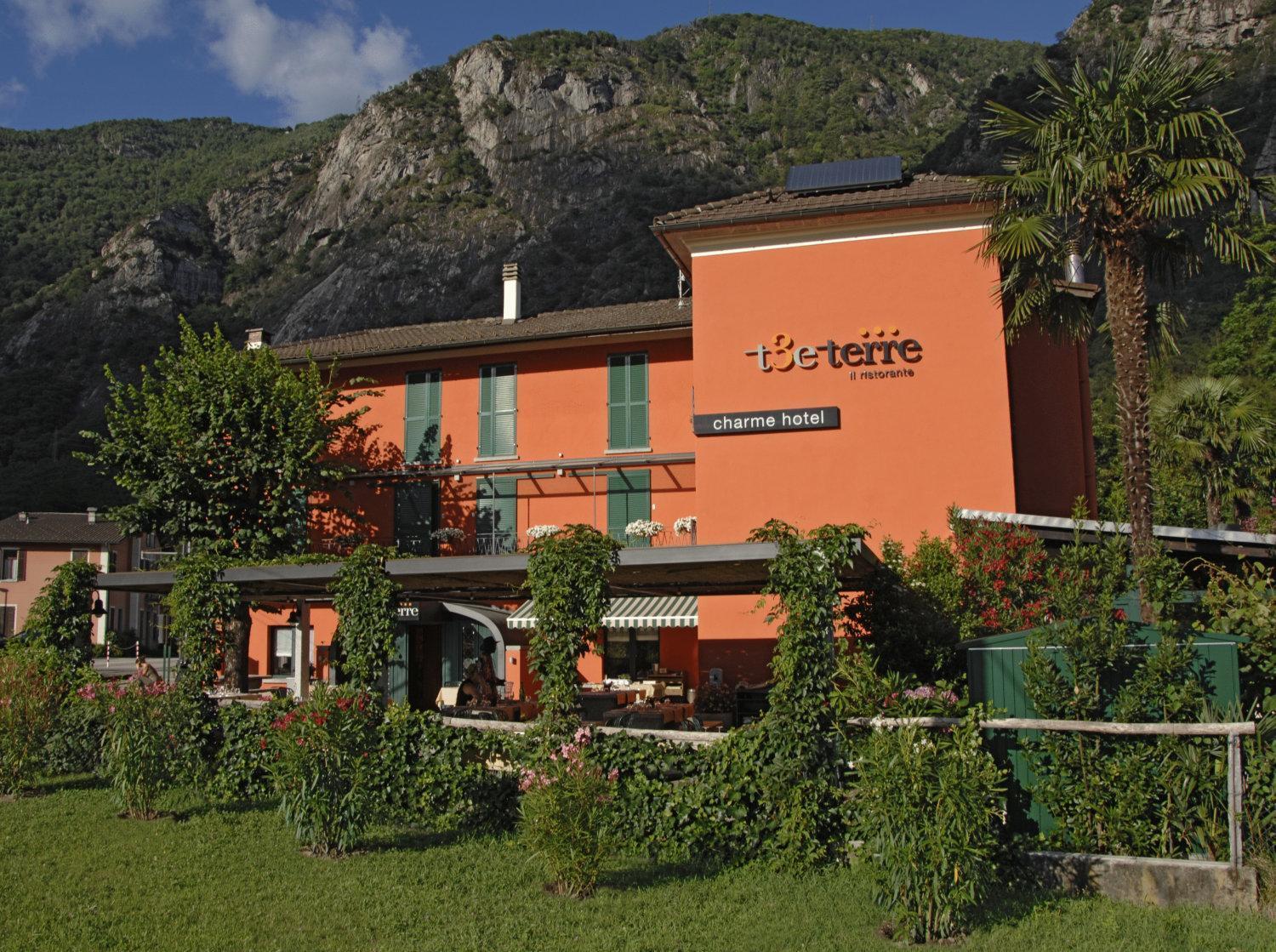 Ristorante Charme Hotel Tre Terre Ponte Brolla Extérieur photo